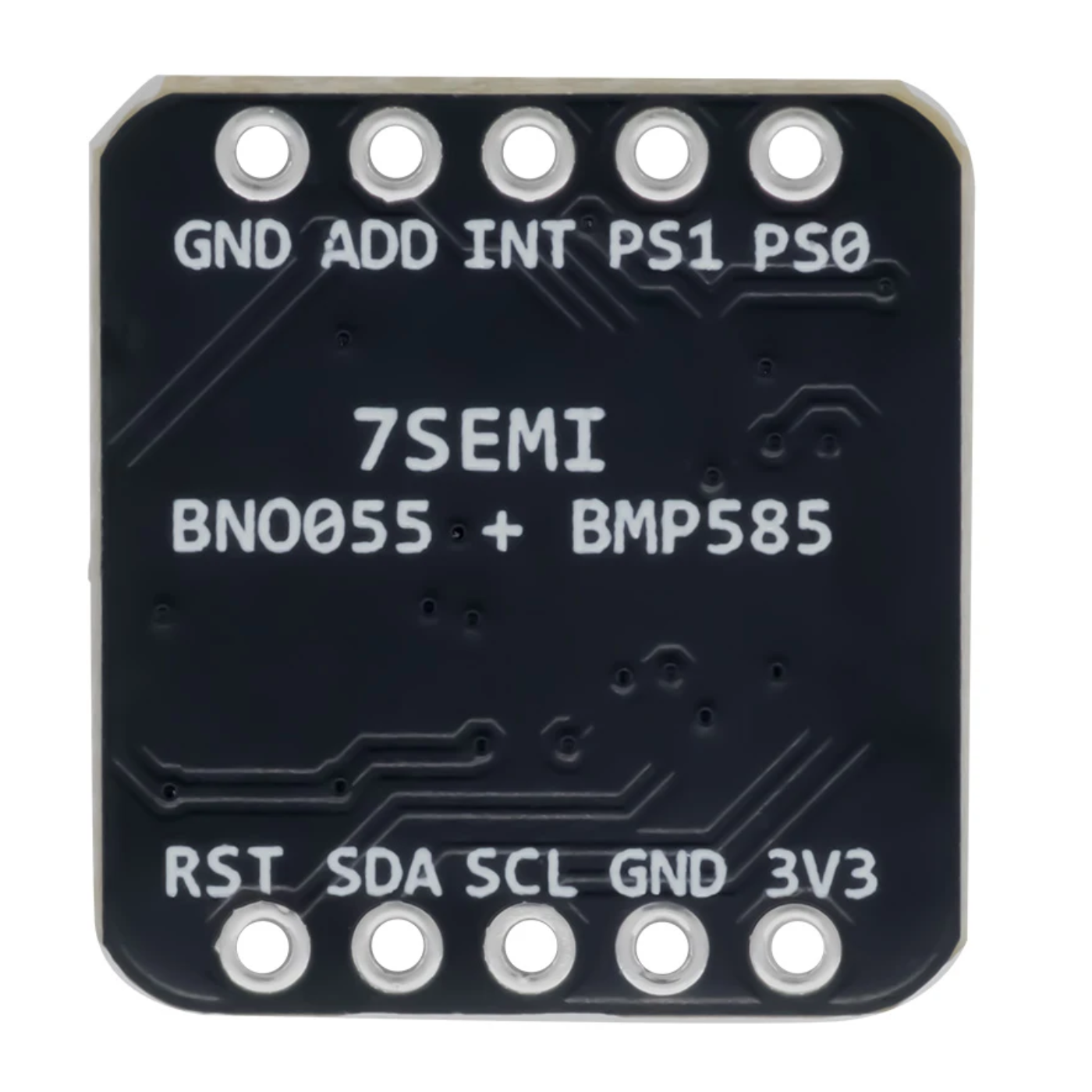 7Semi BNO055 + BMP585 10DOF Orientation Sensor Module - Accelerometer, Gyroscope, Magnetometer & Barometer -Sensors -Accelerometers & Gyro Sensors -Robocraze