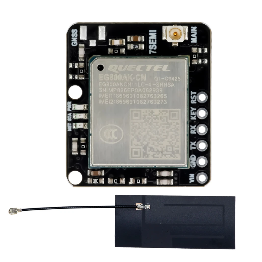7Semi EG800AK-CN 4G LTE Cellular Communication Module -IoT & Wireless Modules -GSM, GPS & GPRS Modules -Robocraze