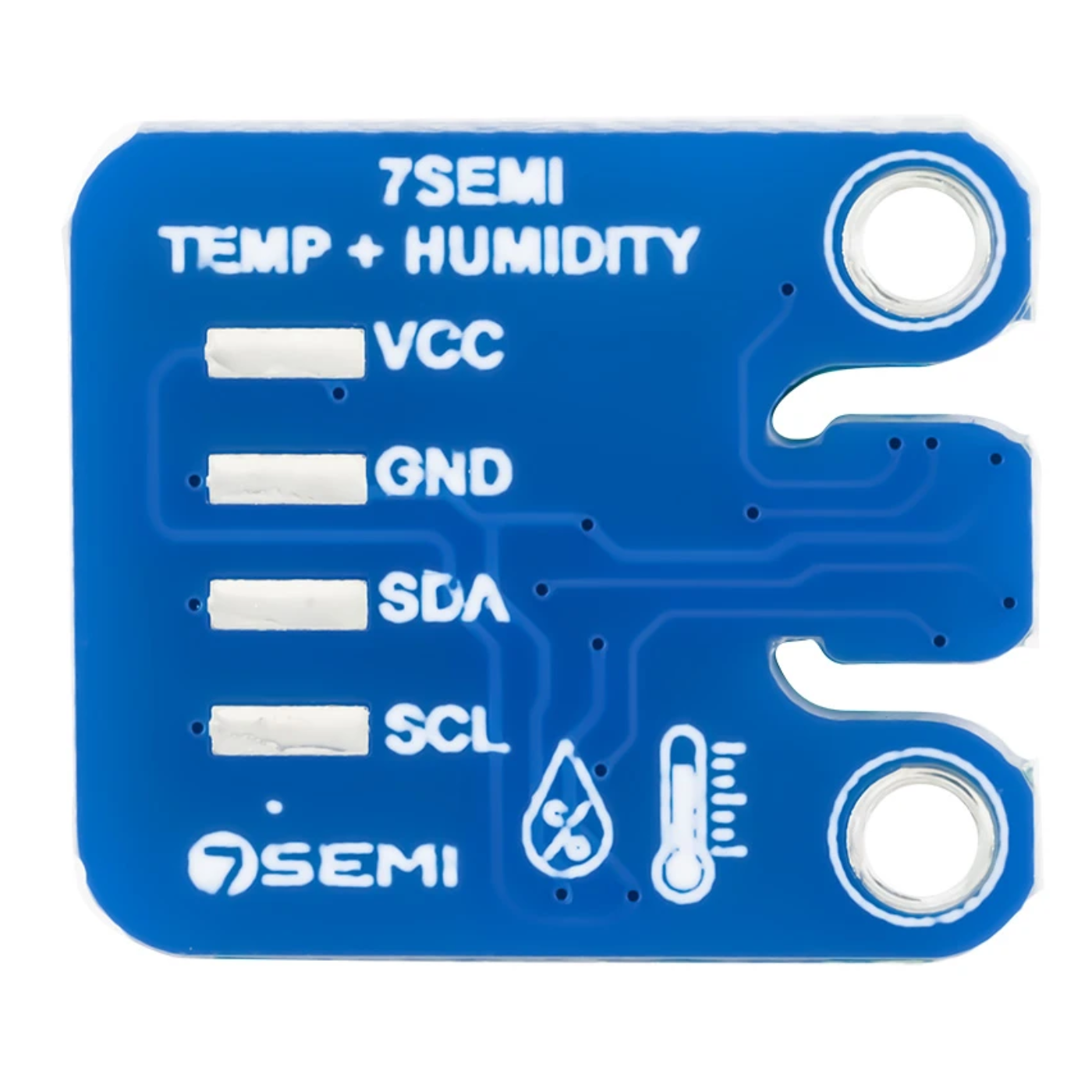 7Semi HDC3020 High-Accuracy Temperature & Humidity Sensor Module – I2C Digital Sensor -Sensors -Temperature Sensors -Robocraze