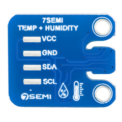 7Semi HDC3020 High-Accuracy Temperature & Humidity Sensor Module – I2C Digital Sensor -Sensors -Temperature Sensors -Robocraze