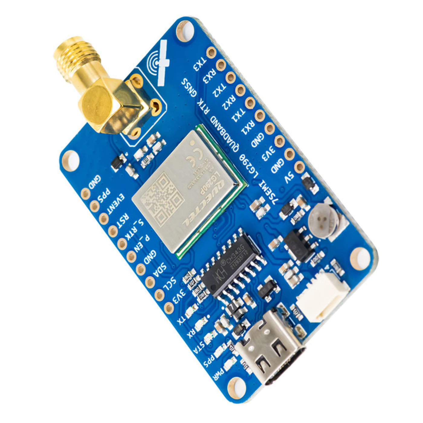 7Semi LG290P Quadband GNSS RTK Positioning Modem Module - IOT & Wireless - GSM/GPS/GPRS - Robocraze
