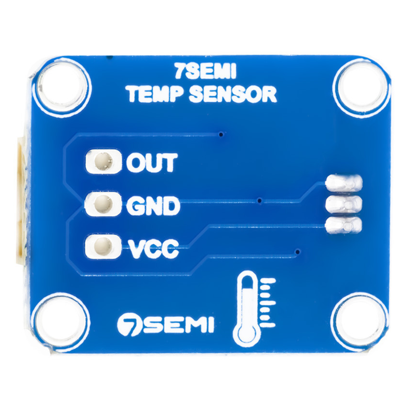 7Semi LM35 Analog Temperature Sensor Breakout Board -Sensors -Temperature Sensor -Robocraze