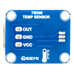 7Semi LM35 Analog Temperature Sensor Breakout Board -Sensors -Temperature Sensor -Robocraze