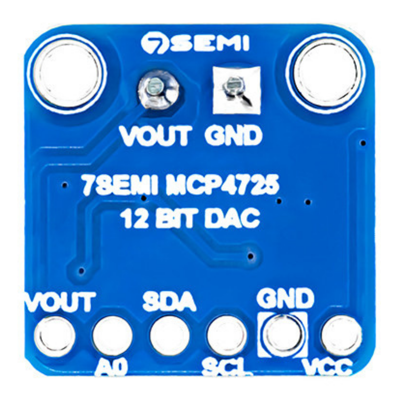 7Semi MCP4725 12bit Digital to Analog I2C Breakout Module – Robocraze