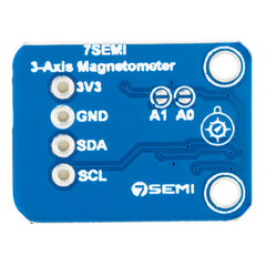 7Semi MLX90393 3-axis Micropower Magnetometer Breakout Module -Sensors -Accelero/Gyro -Robocraze
