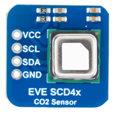 7Semi SCD40 CO2 Temperature Humidity Sensor Breakout Mini Module - Sensors - Temperature sensors - Robocraze
