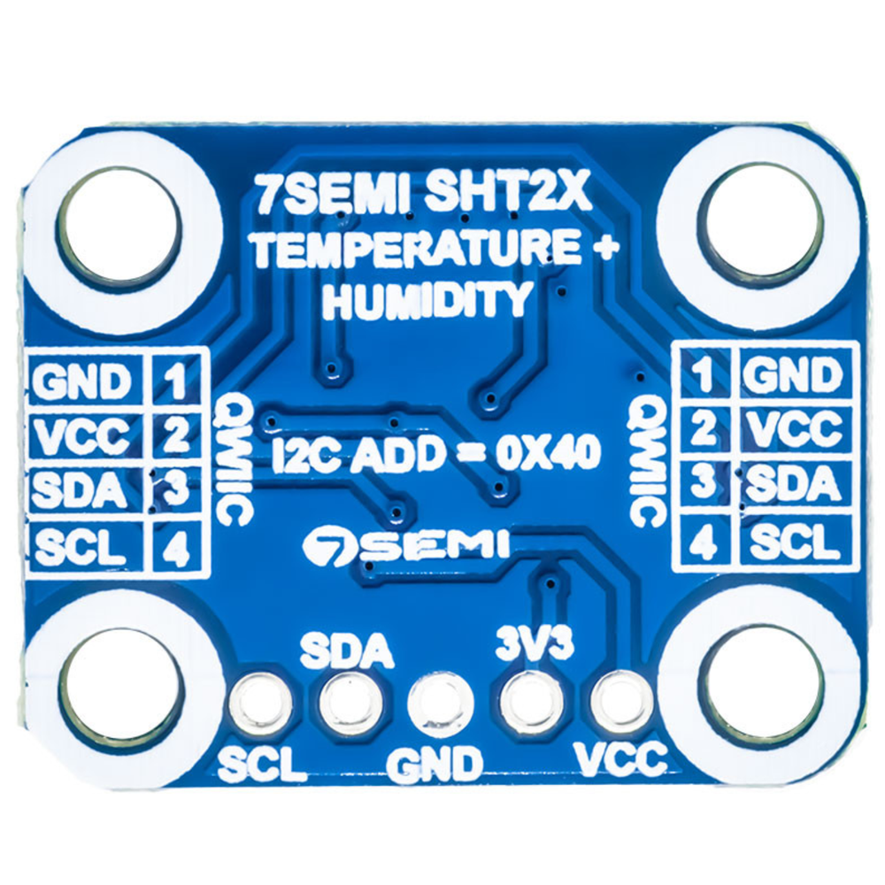 7Semi SHT21 Humidity Temperature Sensor Breakout Module I2C - Sensors - Temperature Sensors - Robocraze