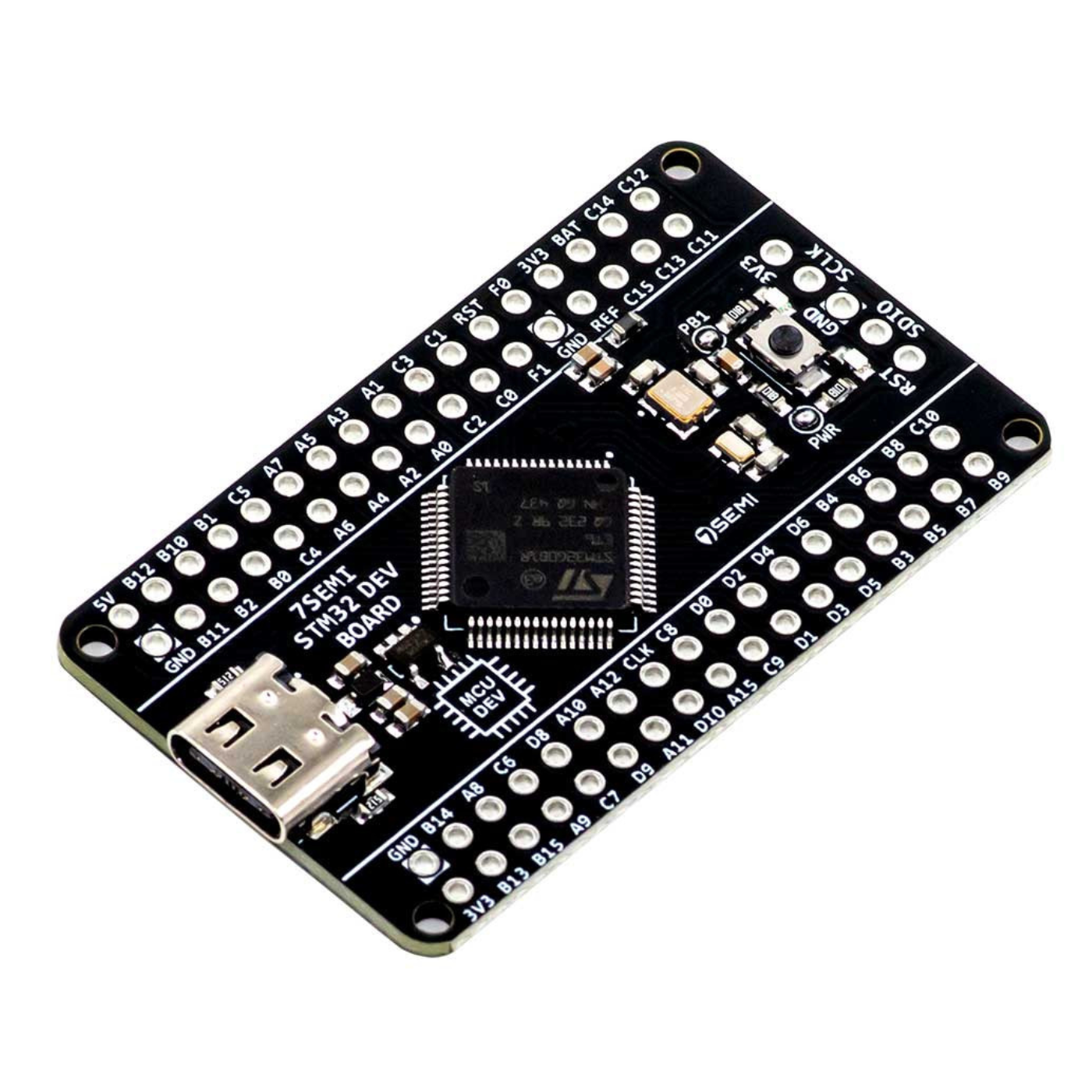 7Semi STM32G0B1RET6 Development Board - 32-bit Arm Cortex-M0+ MCU -Development Boards -STM Boards -Robocraze