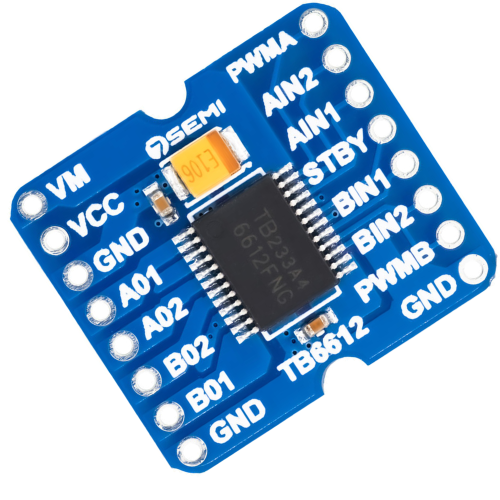 7Semi TB6612FNG Motor Driver Breakout Board - Electronic Modules - Breakout Boards - Robocraze