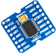 7Semi TB6612FNG Motor Driver Breakout Board - Electronic Modules - Breakout Boards - Robocraze
