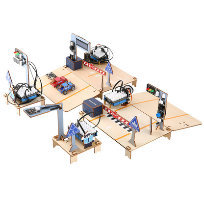 ACEBOTT ESP32 Intelligent Transportation STEM Kit Compatible With Arduino QE027 - Robocraze