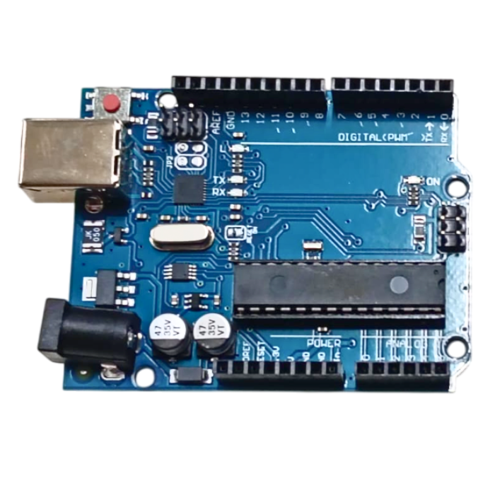 Arduino Uno R3 – Popular compatible Arduino Board with ATmega328, perfect for learning and development. -Robocraze