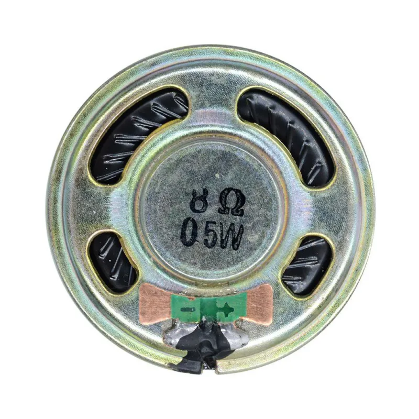 8 Ohm 0.5W Speaker – Compact 8-ohm 0.5W speaker for audio projects. -Speaker -Robocraze