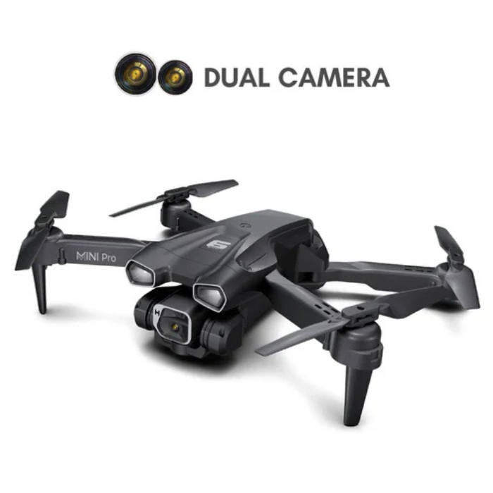 H66 Mini 4K HD Foldable RC Drone – Optical flow quadcopter with dual cameras. -DIY Drone Kits -Robocraze