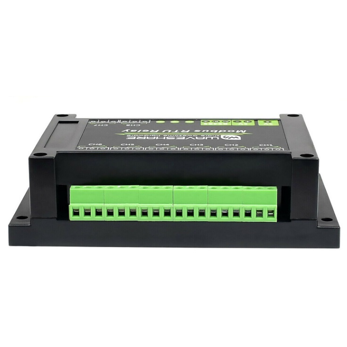 Waveshare Modbus RTU 8CH Relay Module RS485 – 8CH RS485 relay for automation. -Relay Module -Robocraze