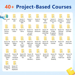 ACEBOTT QE202 ESP32 Advanced Electronic Sensor Project Learning Kit 26-in-1 - Robocraze