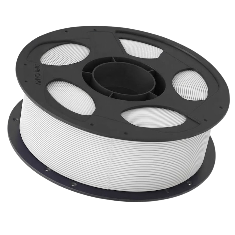 Anycubic PLA Matte Filament White 1kg | 1.75mm Matte 3D Printer Filament -3D Printers/Pens -Filaments -Robocraze
