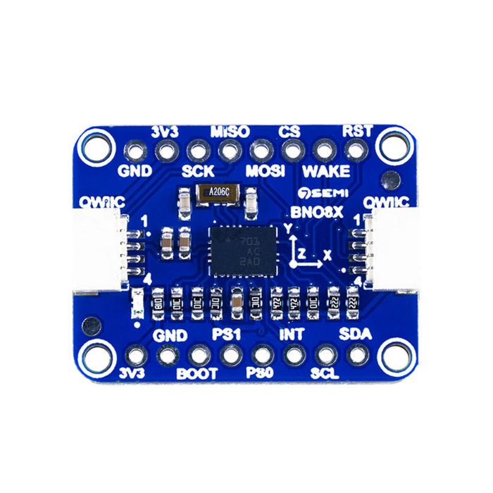 BNO086 9-DOF VR IMU Orientation Qwiic Fusion Breakout -7Semi -Electronic Modules -Breakout Board -Robobcraze