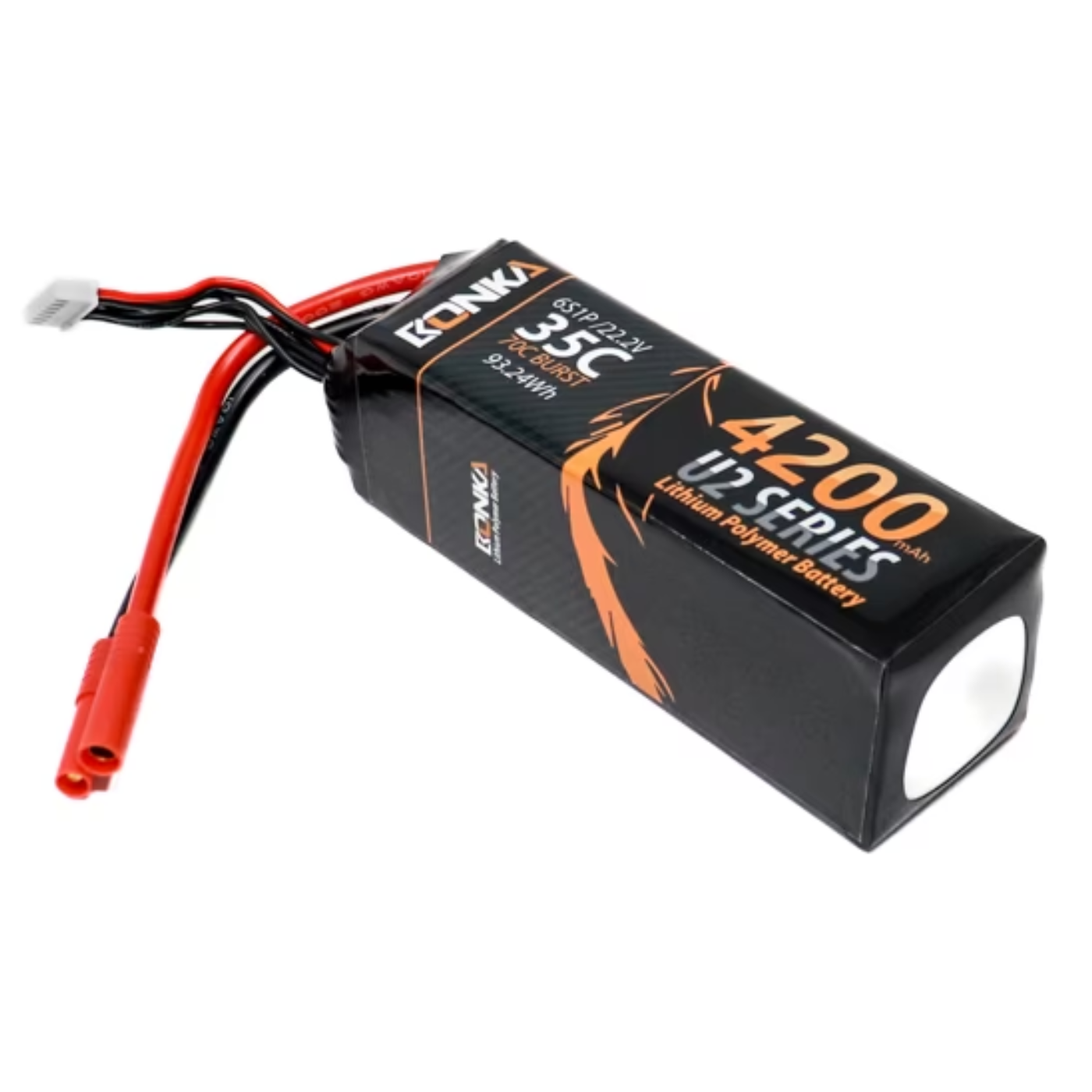 Bonka 4200mAh 22.2V 6S 35C LiPo Battery for RC Aircraft & Drones -Batteries & Power Supply -LiPo Battery -Robocraze