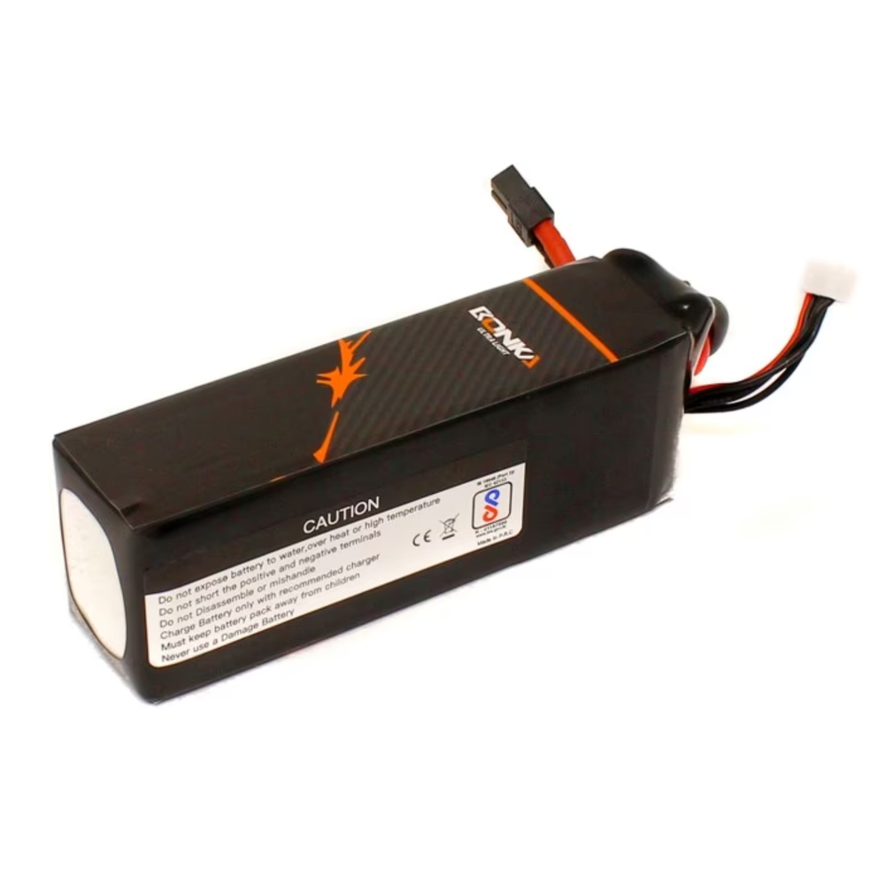 Bonka 5200mAh 14.8V 35C Lithium Polymer Battery for RC Models -Batteries & Power Supply -LiPo Battery -Robocraze