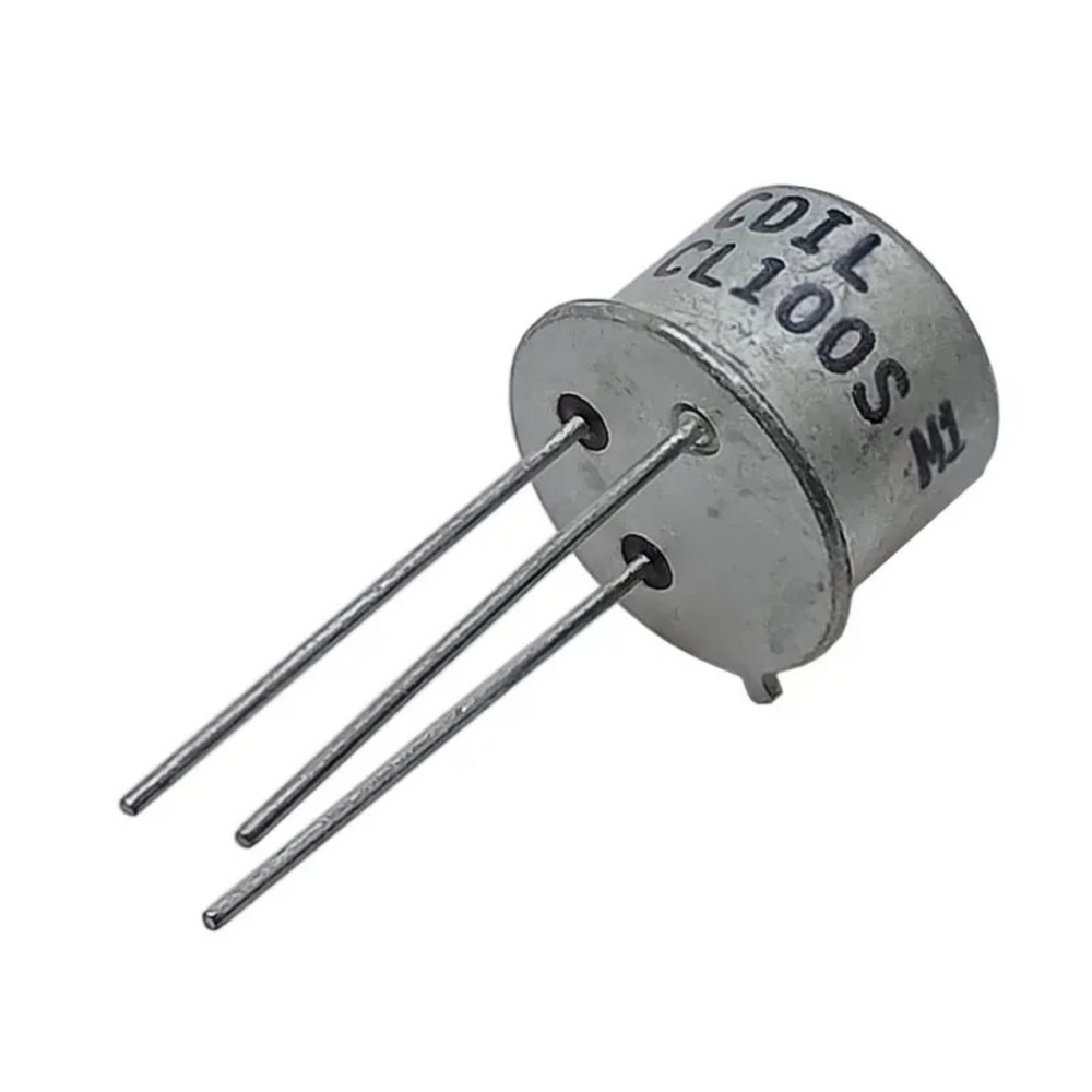 CDIL CL100 NPN Silicon Planer Metal Can Transistor -Electronic Components -Basic Components -Transistors -Robocraze
