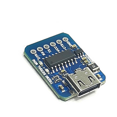CH340C USB Type C to TTL Serial Converter Breakout Board -7Semi -Electronic Modules -Breakout Boards -Robocraze