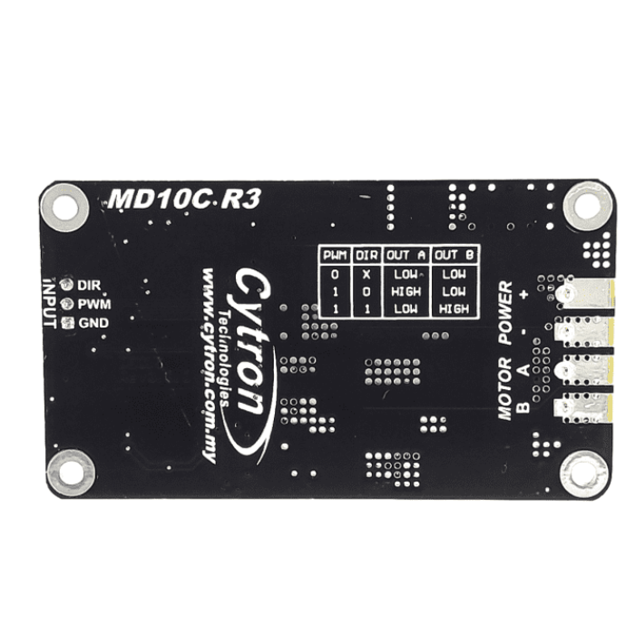 Cytron 10Amp 5V-30V DC Motor Driver -Motors & Mechanical -Motor Drivers -Robocraze