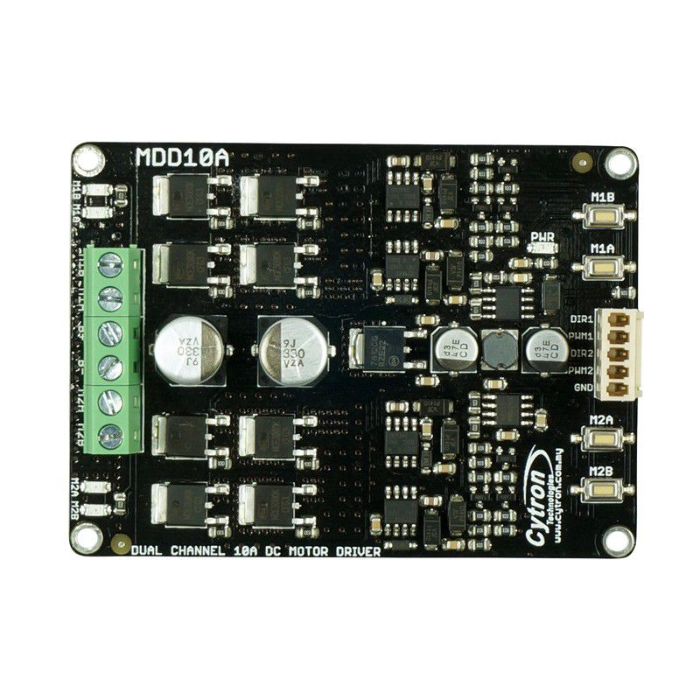 Cytron 10Amp 5V-30V Dual Channel DC Motor Driver -Motors & Mechanical -Motor Drivers -Robocraze