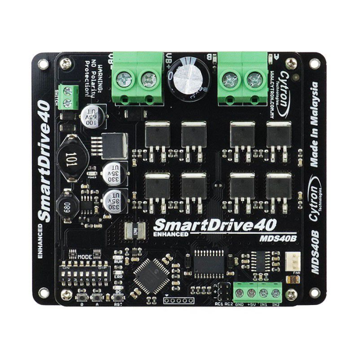 Smart Drive Button Cytron 40Amp 10V-45V Smart Drive DC Motor Driver Up to 80A – Robocraze