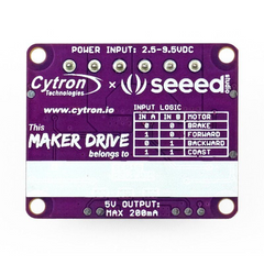 Cytron Maker Drive H-Bridge Motor Driver for Beginner -Motors & Mechanical -Motor Drivers -Robocraze
