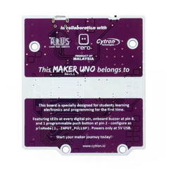 Cytron Maker UNO Microcontroller Board for Arduino Education -Arduino -Compatible with Arduino -Boards Compatible with Arduino -Robocraze