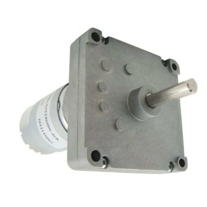 DC Rectangle Gear motor 12V 300 RPM with ​High Torque -Motors & Mechanical -Rectangle Geared Motor -Robocraze