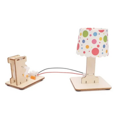 DIY Wooden Hand Crank Generator Experimental Stem Toy Kit for 7+ Year Olds -STEM toy for kids -Robocraze