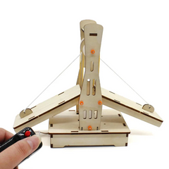 DIY Wooden Lift Bridge Miniature STEM Kit Toys for Kids -STEM toy for kids -Robocraze