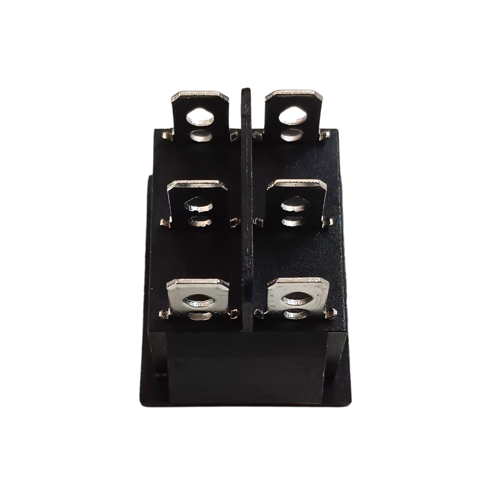 DPDT ON-OFF-ON Rocker Switch – Heavy-duty switch for AC control - Mini Switch - Electronic Components -Robocraze