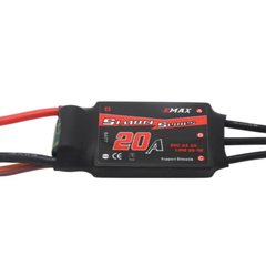 EMAX Simon Series 20A 2-4S LiPo Brushless Electronic Speed Controller for Drones and RC Aircraft -Drone Parts -ESC for Drones -Robocraze