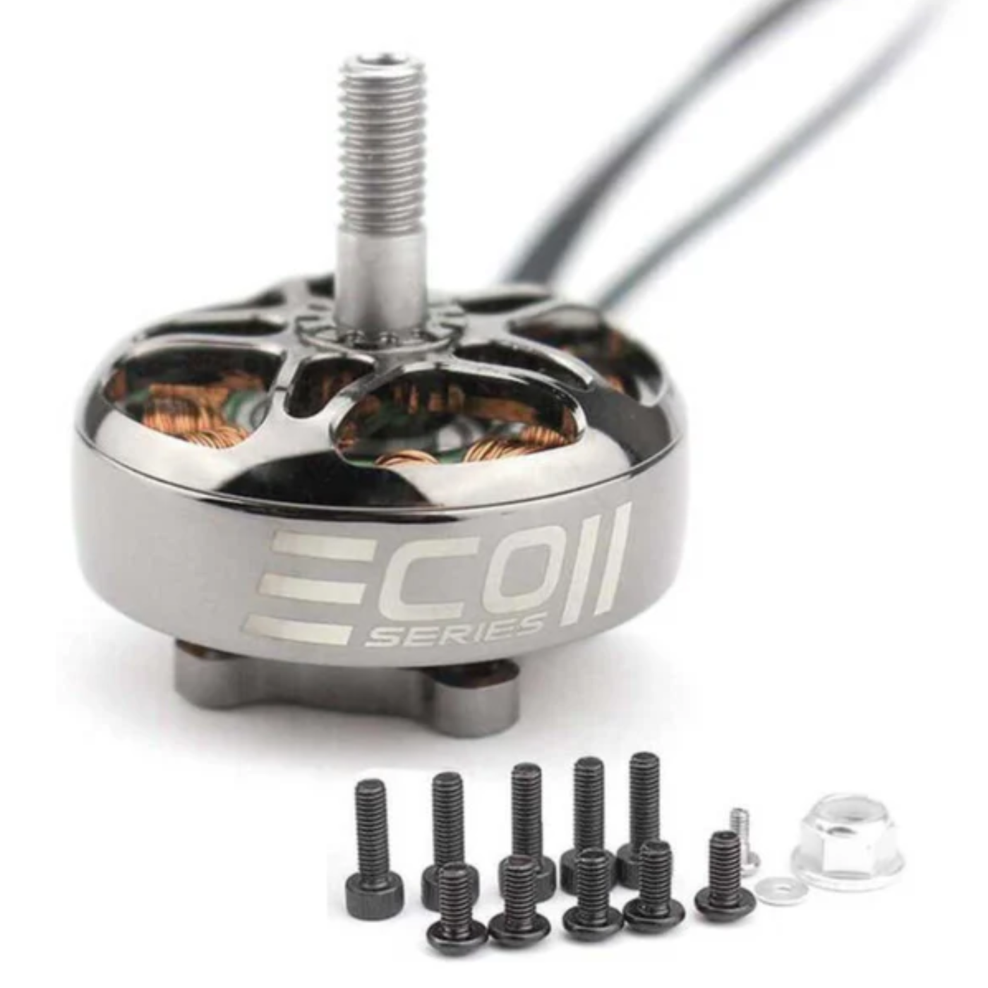 Emax ECO II 2807 1300KV 3–6S High Performance Brushless Motor for RC Drones -Drone Parts -Drone Motors -Robocraze