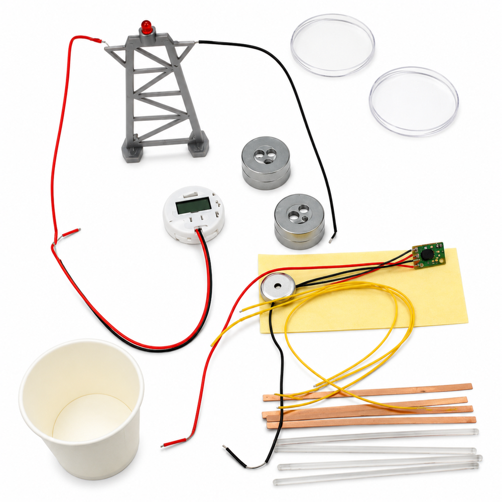 Enviro Battery Kit for Apples, Tomatoes and Lemons -DIY Kits -Electronic Kits -Robocraze