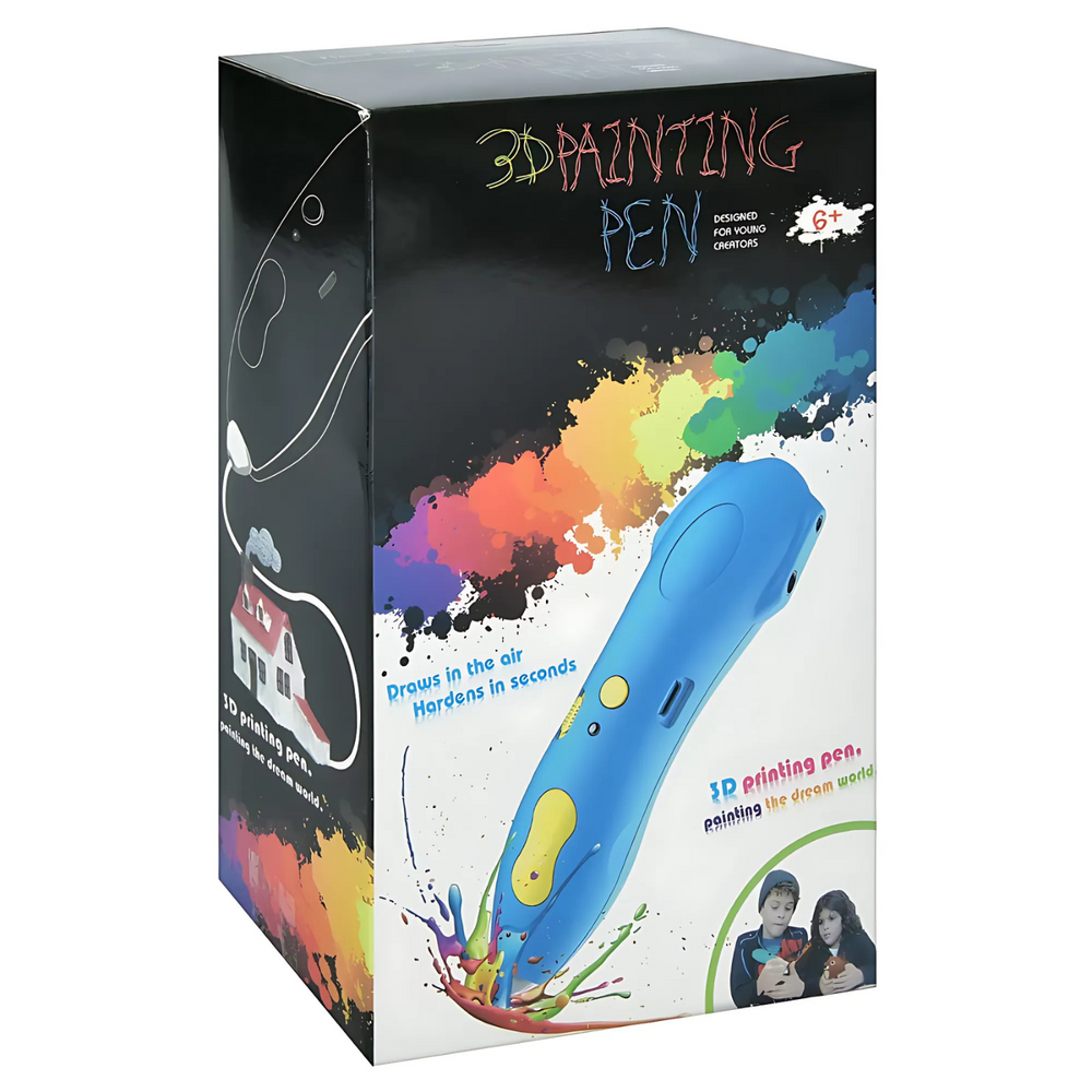 Goofoo 3D Printing Pen Blue Color -3D Printers/Pens -3D Pens -Robocraze