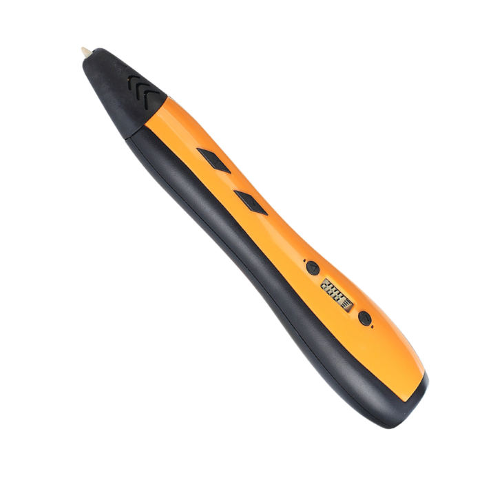 Goofoo RP700C 3D Printing Pen Orange Colour -3D Printers/Pens -3D Pens -Robocraze