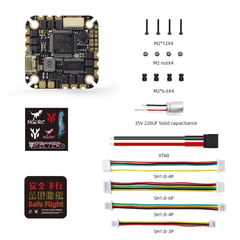 HGLRC Specter 40A 4-6S AIO FPV Flight Controller -Drone Parts -Drone Controller -Robocraze