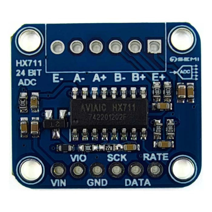 7Semi HX711 Load Cell Amplifier Module – 24-Bit ADC-Amplifies & converts load cell signals for scales & IoT-Load Cell Amplifier -Robocraze