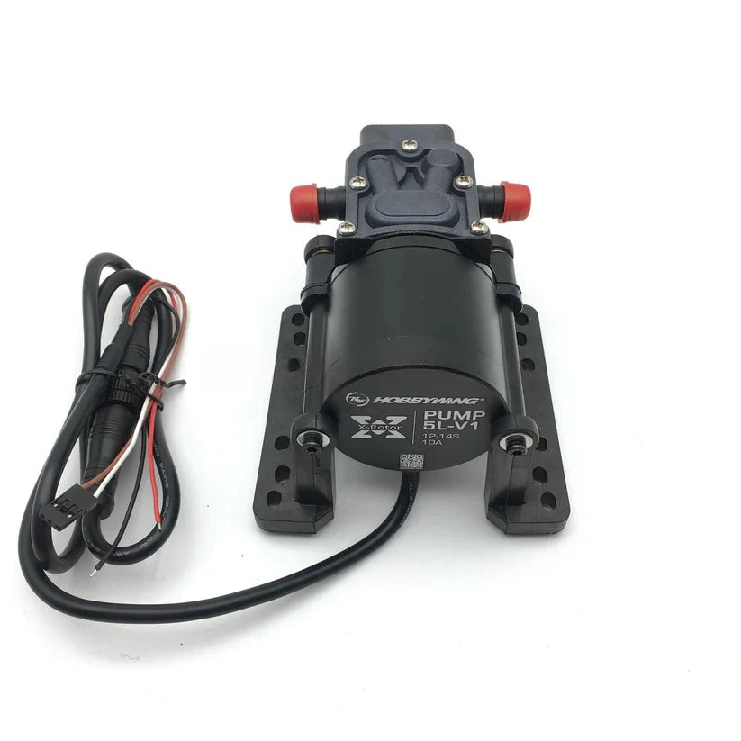 Hobbywing 5L Brushless Water Pump 10A 14S V1 – High-performance water pump for agriculture & irrigation -Robocraze