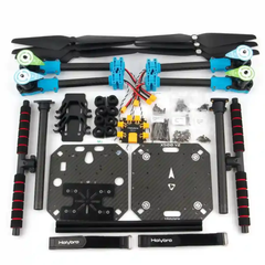 Holybro X500 V2 ARF Lightweight Carbon Fiber Quadcopter Frame Kit -Drone Parts -Drone Frames -Robocraze