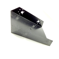 INVENTO 4 Wheel Metal Robot Car Chassis 260x160mm - Motors & Mechanical - Motor Wheels & Chassis - Robocraze