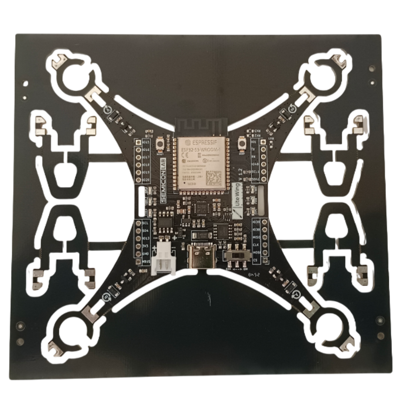 LiteWing ESP32-S3 DIY Drone Kit – Programmable Drone for Makers & Developers -Drone Parts -DIY Drone Kits - Robocraze