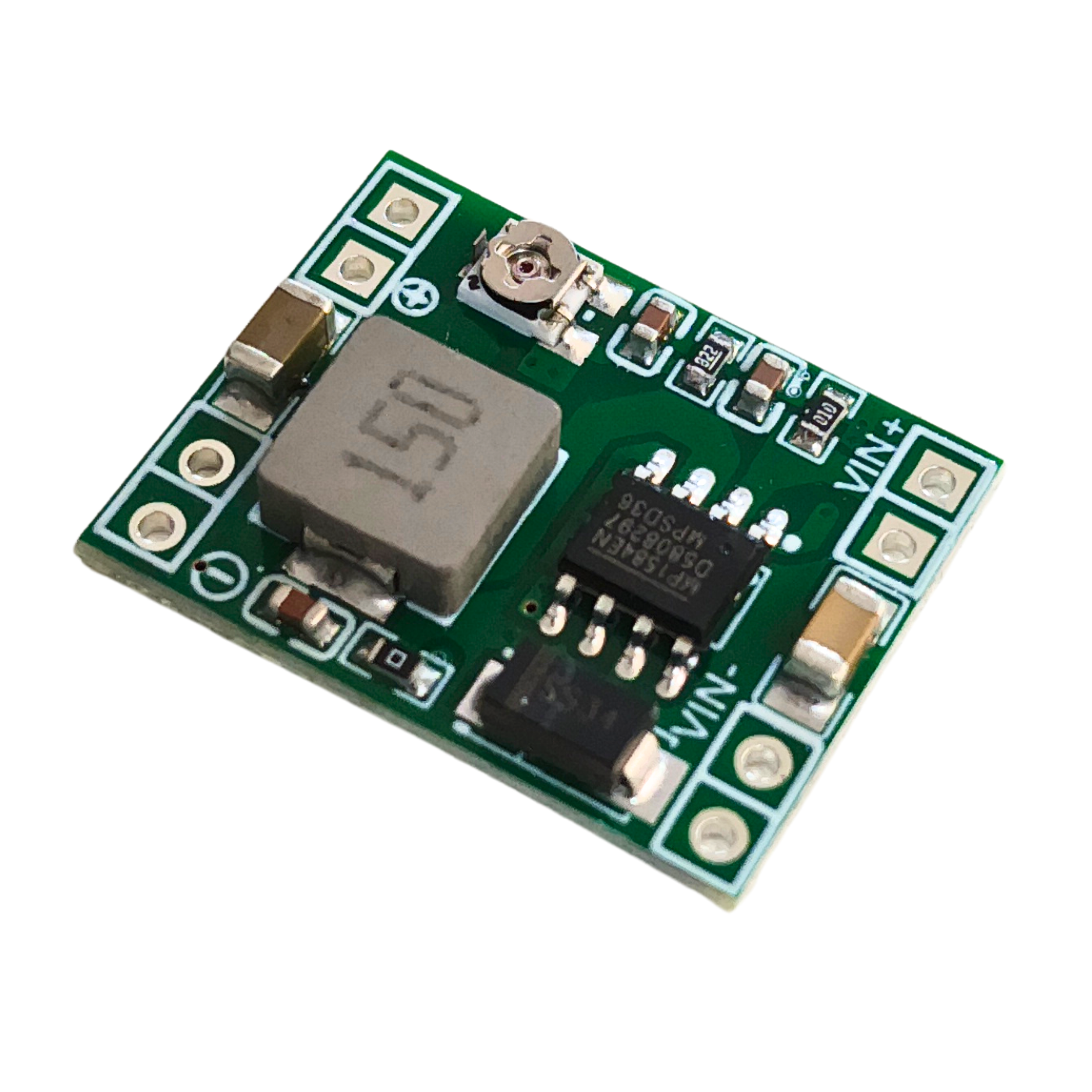 MP1584EN Mini LM2596 Step-Down – Compact MP1584EN module for voltage drop. -Power Converter -Robocraze