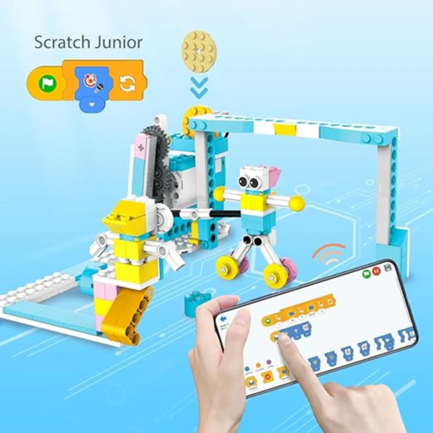 Makerzoid 200-in-1 RC Scratch Junior Coding Smart Robot Toy – Robocraze