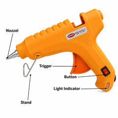 Mario ME-117 100 Watt Professional Hot Melt Glue Gun -Tools & Instruments -Hot Glue Guns & Adhesive Sticks -Robocraze