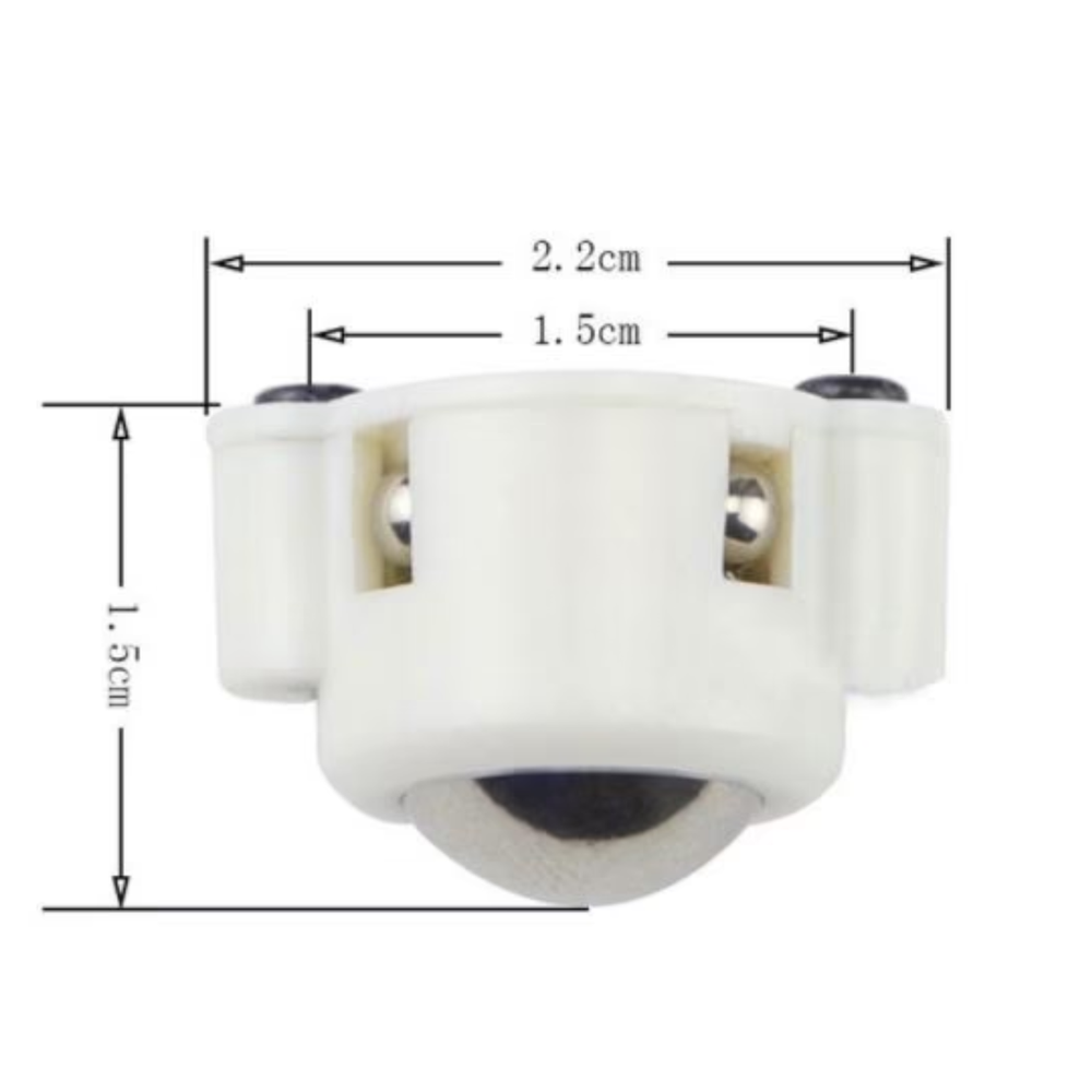 Mini 3PI Car N20 Caster Ball Wheel for Robotics Projects -Motors & Mechanical -Motor Wheels & Chassis -Robocraze